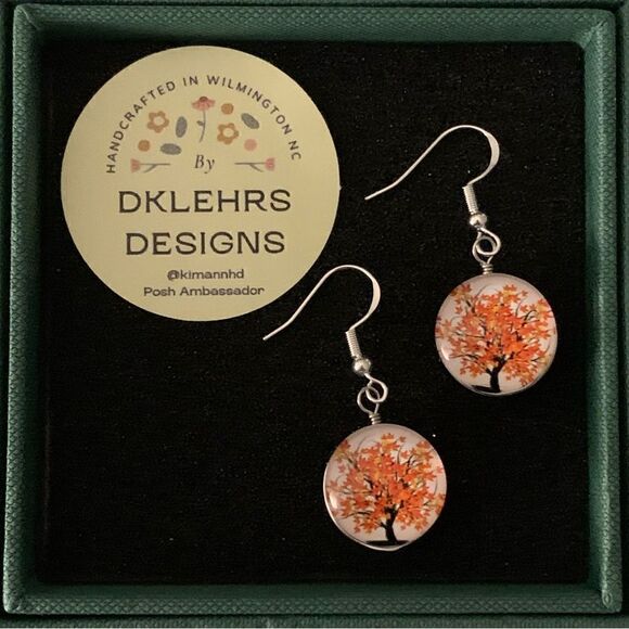 🌺 925 Tree of Life Fashion Earrings - Picture 1 of 10
